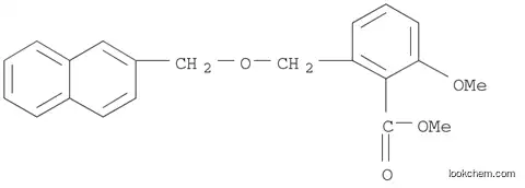 Benzoic acid, 2-methoxy-6-[(2-naphthalenylmethoxy)methyl]-, methyl ester